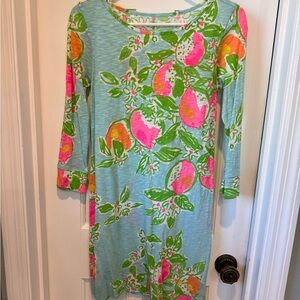 Lilly Pulitzer Dress Floral Print Women's Dress - Multicolor